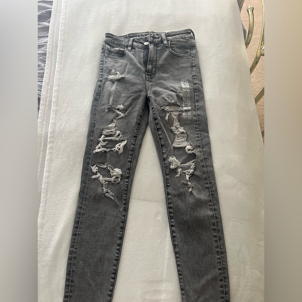 American eagle super high rise jegging